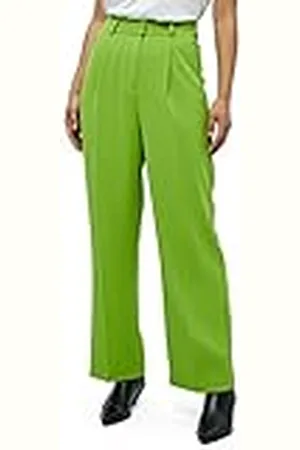 Minus Velia Broek | Groene Broek Dames | Lentebroek voor Dames UK | Maat 18