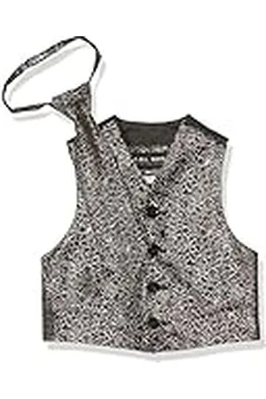 G.O.L. Gol Baby-jongens jacquard-vest met stropdas kledingset, , 74 cm