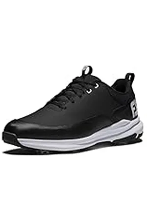 FootJoy Heren FJ Tour Rival golfschoen, zwart/zwart/wit, 7 UK, , 39.5 EU