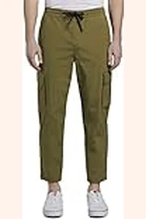 TOM TAILOR Uomini Cargo joggingbroek 1017812, 21041 - Faded Moss Green, XL
