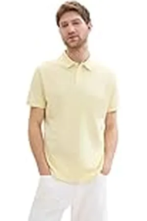 TOM TAILOR Basic Piqué poloshirt voor heren, , S