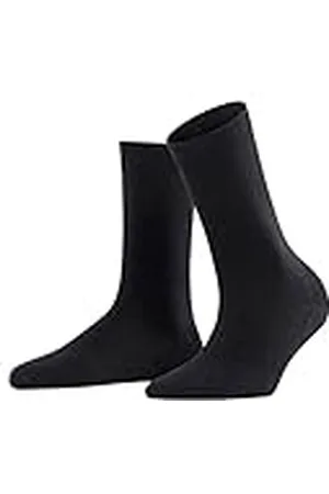 Falke Dames Sokken Softmerino W SO Wol Katoen eenkleurig 1 Paar, Zwart (Black 3009), 41-42