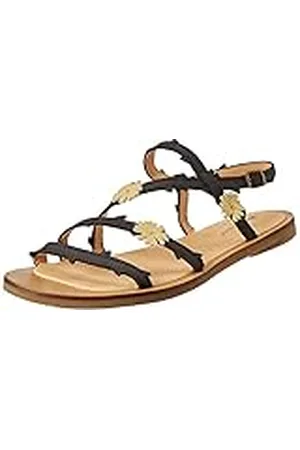El Naturalista N5193F Pleasant Black/Tulpe, sandalen voor dames, 36 EU