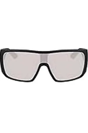 Dragon Heren Rocker Zonnebril, Mat Zwart met Lumalens Zilver Ion Lens, One Size, , One Size