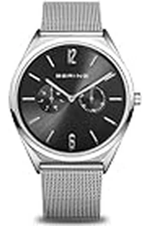 Bering Unisex horloge quartz uurwerk - Ultra Slim-collectie met roestvrij staal en saffierglas 17140-002