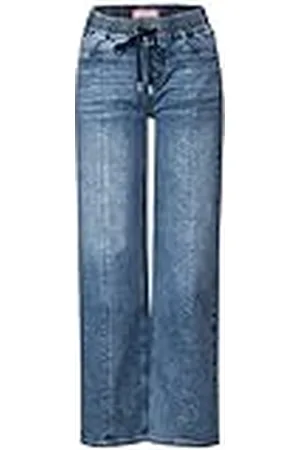 Street one Denim joggingbroek voor dames, , 32W x 32L