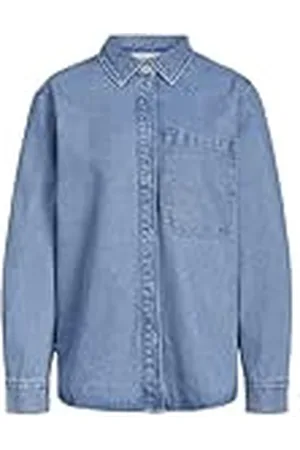JACK & JONES Jxjama RLX Ls Overshirt Aw DNM Noos, , L