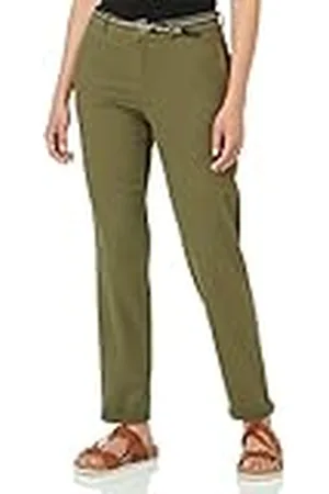 ONLY Onlbiana Maree Belt Chino CC PNT Broek, Olive Night, 38/32