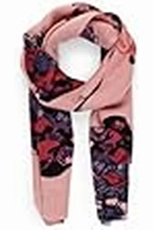 Desigual Scarf_FLOWER SCRIB, 3044 ROZE GLAMOUR, U, , Eén Maat