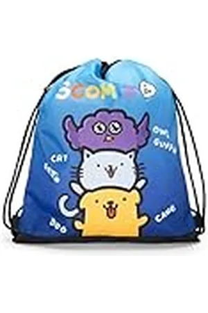 COMIX S by Sio Tas met trekkoord, compacte en veelzijdige tas, ideaal voor sportschool, school, reizen, broodtrommel, cadeau-idee voor kinderen en jongeren, 34 x 42 cm, , , Eén maat