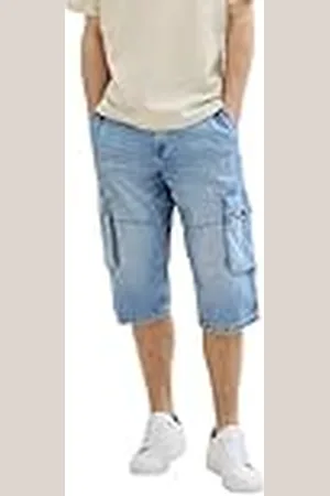 TOM TAILOR Heren bermuda jeans shorts, , 40
