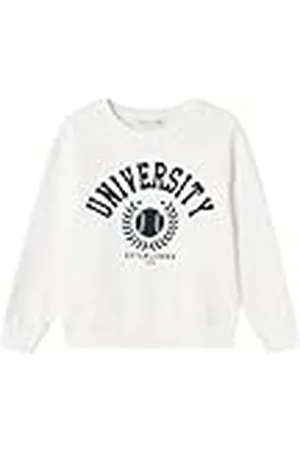 NAME IT Nkftille Ls Sweat Bru Noos Sweatshirt voor meisjes, , 116 cm