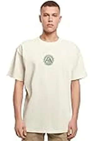 Mister Tee Upscale New Order T-shirt voor heren, oversized T-shirt, met print, oversized fit, streetwear, , XS