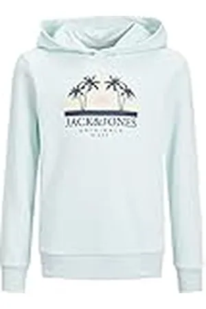 JACK & JONES Junior Jongens Jorcodyy Summer Sweat Hood Jnr Capuchontrui, , 128, , 128 cm