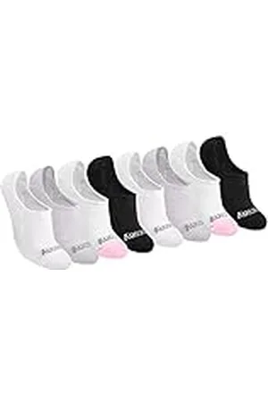 Saucony 8 paar No Show gewatteerde onzichtbare voeringssokken voor dames, , M