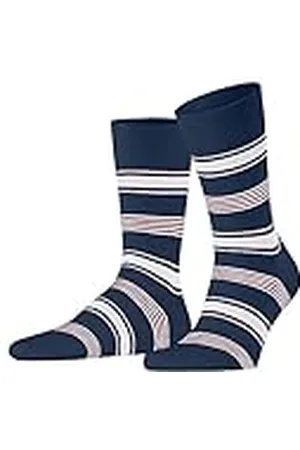 Falke Heren Sokken Marina Stripe M So katoen gedessineerd 1 paar, , 45-46