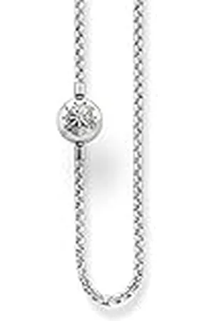 Thomas Sabo Damen-Erbskette KARMA BEADS Kette 925 Silber 45 cm - KK0001-001-12-L45