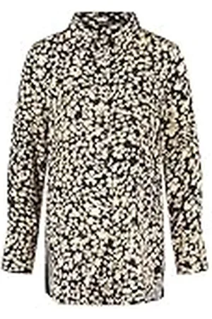 Taifun Dames 260033-11230 Blouse, Oak Patroon, 36