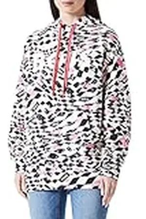 HUGO BOSS Dames C_etea_AOP sweatshirt, , XL