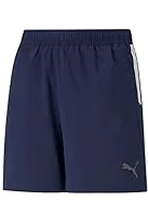 PUMA TeamLIGA Sideline Shorts Jr, Peacoat- Black- White, 176