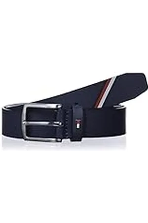 Tommy Hilfiger Heren Denton 3.5 Corporate Belts, Space Blue, 80