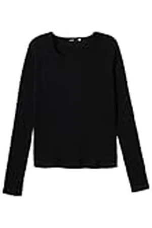 NAME IT Meisjes Nlfninusa Ls Deep O-Neck S Top Shirt met lange mouwen, , 158-164