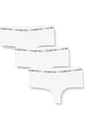 NORVIG Dames 3-pack witte hipster panty