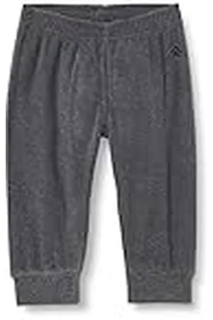 Color Kids Unisex baby fleece broek, gestreepte vrijetijdsbroek.