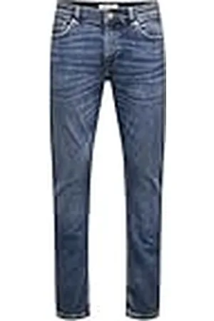 Only & Sons ONSWARP Skinny 3229 NOOS jeans voor heren, blauw denim, 33/30