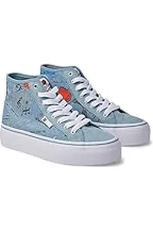 Dcshoes Manual Hi Platform Sneakers voor dames, , 42,5 EU, , 42.5 EU