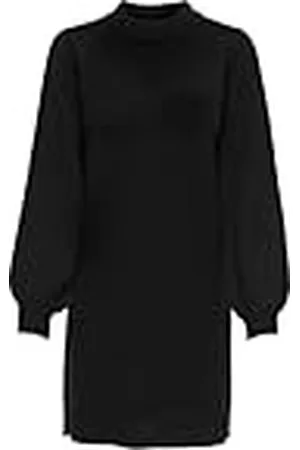 ONLY JACQUELINE DE YONG Gebreide damesjurk met hoge kraag, , XXS
