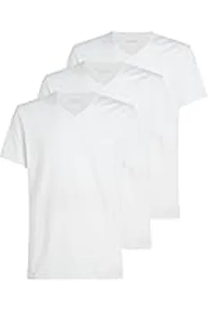 Calvin Klein Heren 3-pack T-shirts met korte mouwen en V-hals, , XL