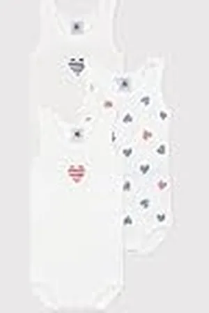 Petit Bateau Uniseks mouwloze babybody