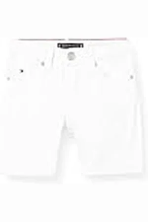 Tommy Hilfiger Jongens Scanton White Casual Shorts, wit, 74 cm