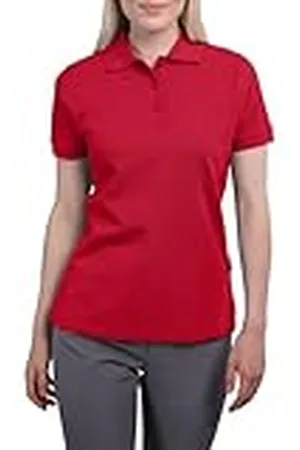 HRM Dames Zware Polo, , Maat 5XL I Premium Dames Poloshirt Gemaakt van 100% Katoen I Basic Polo Shirt Wasbaar tot 60°C I Hoogwaardige & Duurzame Dameskleding I Werkkleding