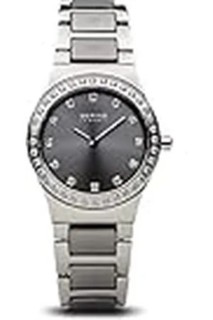 Bering Dames analoog kwartshorloge met roestvrij stalen armband 32426-703