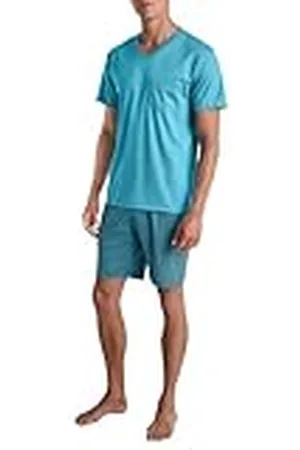Calida Relax Streamline Korte pyjama voor heren, van 100% katoen, , 46-48