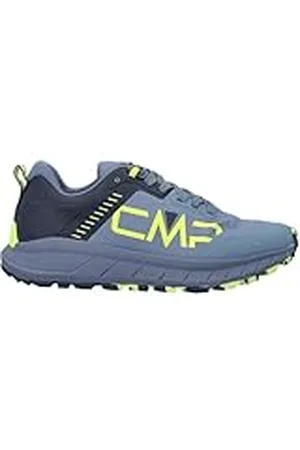 CMP Hamber Lifestyle Shoes, herensneakers, Dusty Blue-Yellow Fluo, 43 EU, , 43 EU