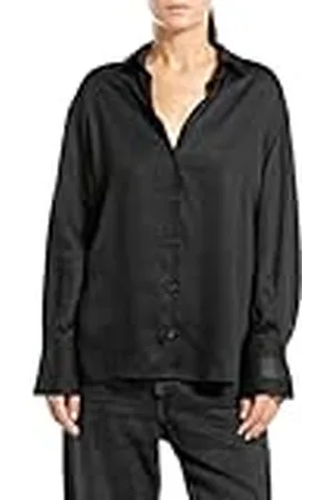 Replay Damesblouse Comfort Fit Viscose, , XS