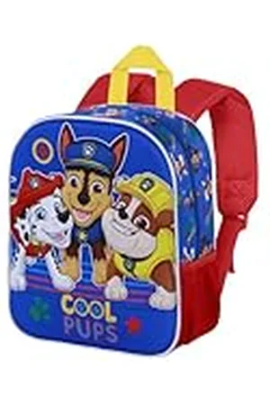 KARACTERMANIA Paw Patrol Cool-Elite 3D-rugzak, blauw, 25 x 30 cm, inhoud 7 l, , Eén maat, Elite 3D Rugzak Paw Patrol