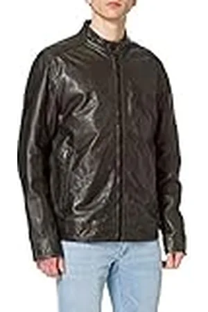 Strellson Premium leren herenjas, , 52