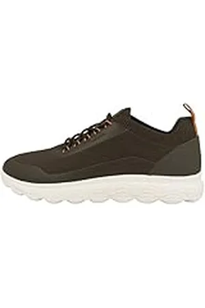 Geox U Spherica Sneakers voor heren, legergroen, 44 EU