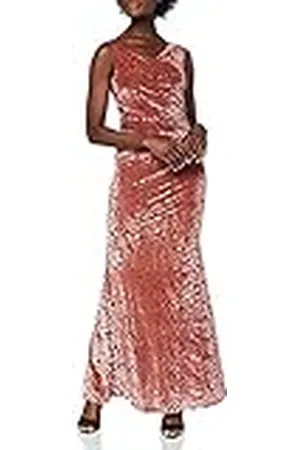 Gina Bacconi Fluwelen maxi-jurk voor dames, cocktailjurk, , 36