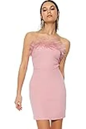 Trendyol FeMan Bodycon getailleerde geweven jurk, ,34, , 32