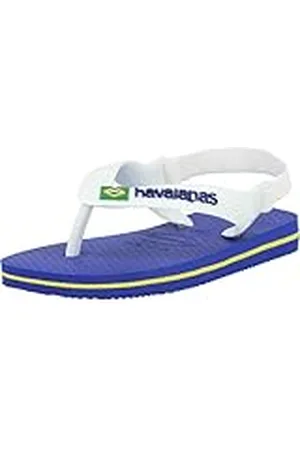 Havaianas Unisex Baby Brasil Logo Ii-slipper, marineblauw, 7 UK kind