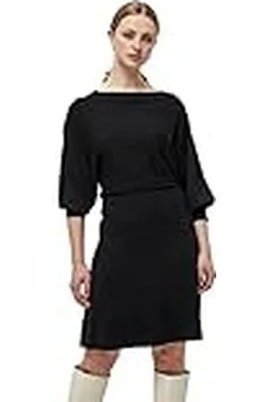 Minus Dames Lovana Knit Dress, zwart, XL