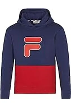 Fila Unisex kinderen Bielefeld Hoody Hoodie Wild Aster-True Red, 110/116