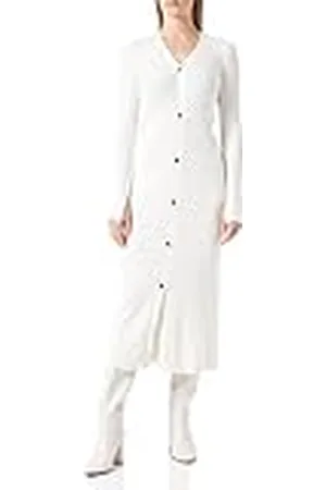 HUGO BOSS Sovitela Knitted_Dress voor dames, , XXL