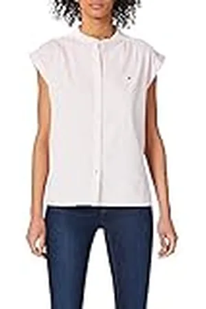 Tommy Hilfiger Dames Oxford Relaxed Shirt Ns, , 60 NL