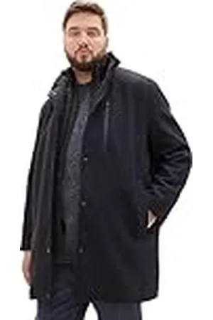 TOM TAILOR Plussize wollen jas voor heren, , 5XL